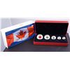 Image 1 : 2015 Fine Silver Maple Leaf Fractional Set .9999 1.90 tr. oz. w/CAO and Box