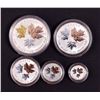 Image 2 : 2016 Silver Maple Leaf Fractional Set, A Historic Reign .9999 1.90 tr.oz.