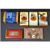 Image 1 : 2004-2008 A Lot of 6 Sets of Stamps and Coins in Wood Box w/Sleave 5.06 oz, AG