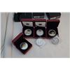 Image 1 : 2008-2013 A Lot of 6 Maple Leaf Anniversary Theme .9999 6.0 oz.