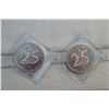 Image 2 : 2008-2013 A Lot of 6 Maple Leaf Anniversary Theme .9999 6.0 oz.