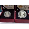 Image 3 : 2012-2016 A Lot of 3 Coins Military Themes 2.00 tr.oz, Silver Each w/COA, Box andd Sleave.