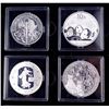 Image 2 : 2013 The Fabulous 15 1 oz. World Silver Rounds in Original Box w/ Certificates.