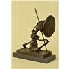 Image 5 : Skeleton Warrior Bronze Sculpture, Bookend