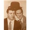 Image 1 : Comedians Abbott & Costello Sepia Tone Photo Print