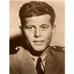Young John F Kennedy Sepia Tone Photo Print