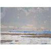 Image 5 : Ukranian Artist Modern Impressionism Oil Painting, Summer Landscape Clouds