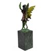 Image 2 : Little Fairy Bronze Bookend Sculpture