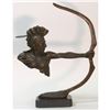 Image 2 : Native American Indian Archer Modern Bronze Sculpture