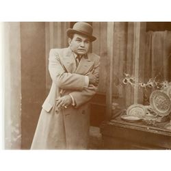 Edward G Robinson Gangster, Little Caesar, Sepia Tone Photo Print, Poster