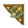Image 3 : Pair of Victorian-style Stained Glass Window Panels
