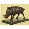 Image 2 : Wild Boar Pig Bronze Sculpture