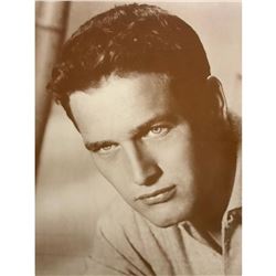 Paul Newman Sepia Tone Photo Print Poster
