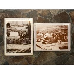 Civil War Mortars, Cannon Sepia Tone Photo Prints