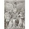 Image 1 : Vintage c1920â€™s half-tone print, #797X The Crucifixion