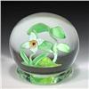 Image 1 : Peet Robison 1979 Footed Daffodil Paperweight