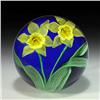 Image 1 : Steven Lundberg 1984 Daffodils Paperweight