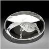 Image 2 : Schelling 1979 Engraved Bird Magnum Paperweight