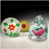 Image 1 : LOT OF 3: Caithness, 2 Chinese Paperweights