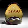 Image 1 : Caithness 2000 Millennium Starburst Paperweight