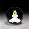 Image 1 : William Manson, Sr. 2001 Snowman Mini Paperweight