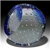 Image 2 : Caithness Glass 1997 Silver Unicorn Paperweight