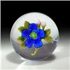 Image 1 : David and Jon Trabucco Blue Rose Paperweight