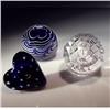 Image 1 : LOT OF 3: Elvis, David Salazar Paperweights