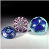 Image 1 : LOT OF 3: Strathearn, Orient & Flume Paperweights