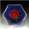 Image 2 : Robert Wetzel Red Crimp Rose Paperweight