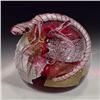 Image 1 : Twists Glass Studio 2004 Lizard Paperweight