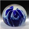 Image 2 : 1976 Abstract Design Bubble Paperweight