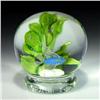 Image 1 : Peet Robison 1980 Footed Blue Fish Paperweight