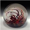 Image 1 : Selkirk Glass 1984 Firecrest Abstract Paperweight