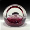 Image 1 : Selkirk Glass 1984 Mercury Abstract Paperweight