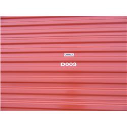17 STREET LOCATION - Unit #D003 (Approx. 5' x 10')