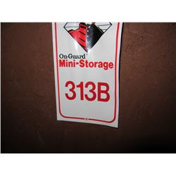 WINTERBURN LOCATION - Unit #313B (Approx. 5' x 5')