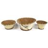 Image 2 : 3 Alaskan Graduated Birch Bark Baskets