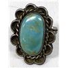 Image 1 : Vintage Navajo Sterling Turquoise Ring, Size 6
