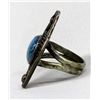 Image 3 : Vintage Navajo Sterling Turquoise Ring, Size 7.75