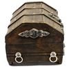 Image 8 : Wood Treasure Chest Jewelry Box