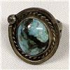 Image 1 : Vintage Navajo Sterling Turquoise Ring, Size 6