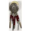 Image 2 : Quoc Turquoise Company Sterling Concho Earrings