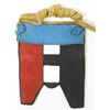 Image 2 : Native American Hopi Painted Leather Shoe Covers