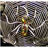 Image 2 : Mexican Wire Spider and Web Cuff Bracelet
