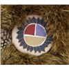 Image 3 : Native American Style Pottery Buffalo Warrior