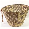 Image 3 : Pakistani Reed & Date Leaf Figural Basket