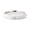 Image 1 : 0.46 ctw Diamond Ring - Platinum