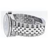 Image 9 : Rolex Mens Stainless Steel Rhodium String Diamond 36MM Datejust Wristwatch