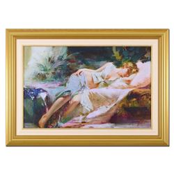 Pino (1939-2010),  Lost in Dreams  Framed Limited Edition Artist-Embellished Gic